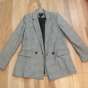 Forever21 Glen Plaid Blazer